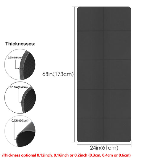 Foldable Yoga Mat Eco Friendly EVA Folding Travel Fitness Exercise Mat