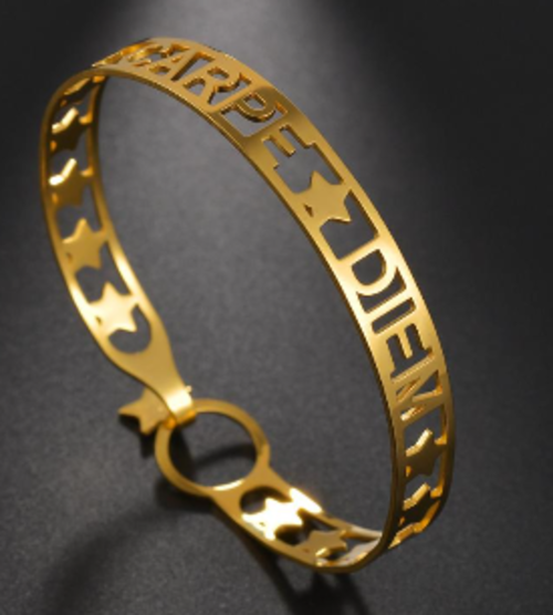 Atoztide Customized Letter Name Bracelet Personalized Custom Bangles