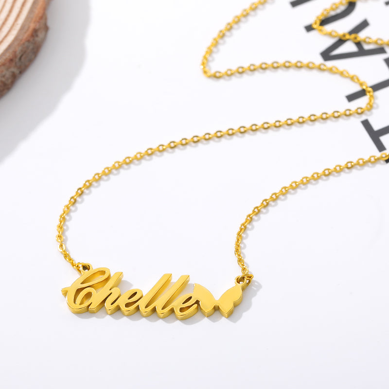 Custom Name Necklaces For Women Personalized Name Necklace With Heart