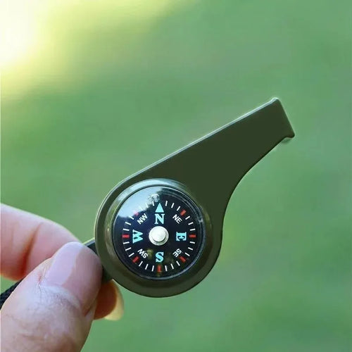 3 in 1 Camping Hiking Emergency Survival Whistle with
