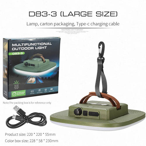 ESMARTER Rechargeable Camping Tent Strong Light with Magnet Portable