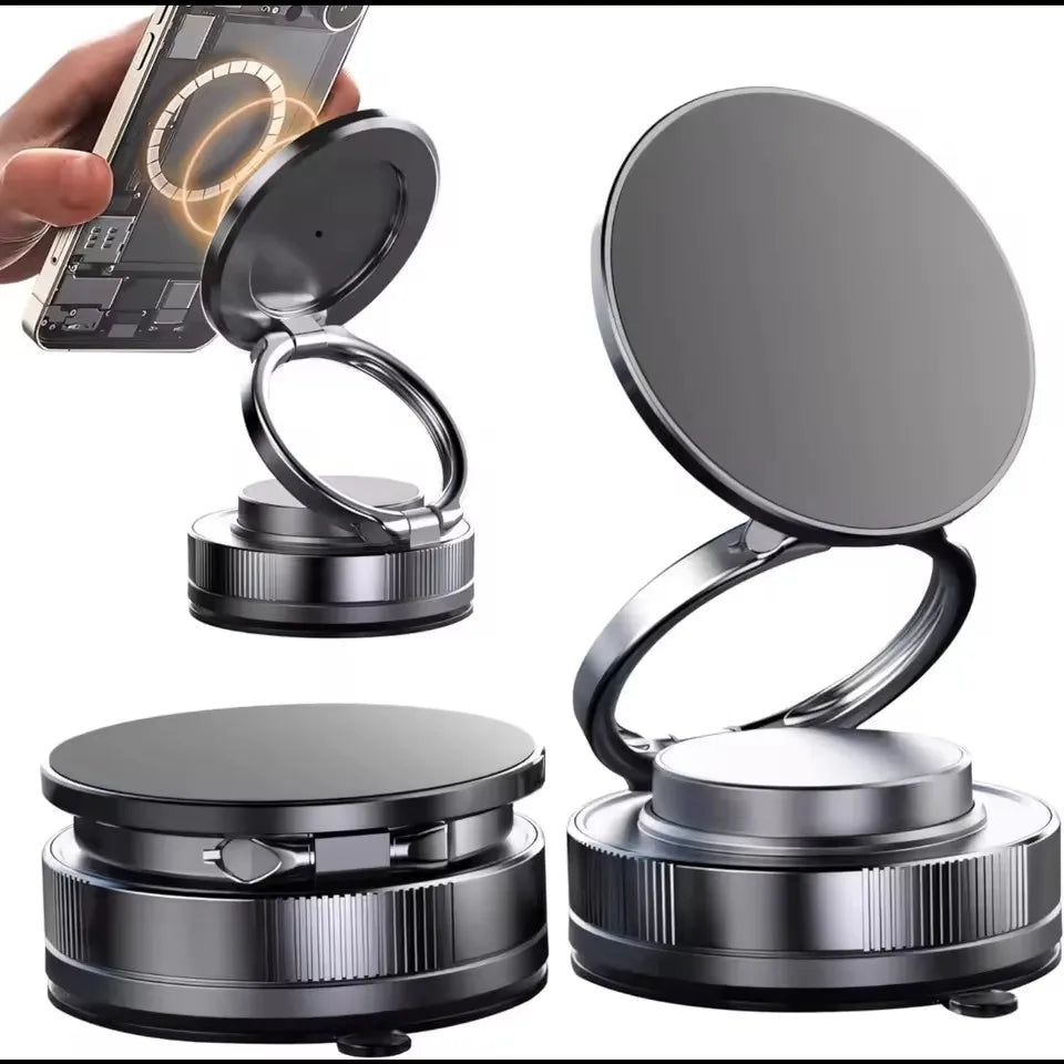 T30 Vacuum Magnetic Phone Holder Stand, for  Suction Cup Phone