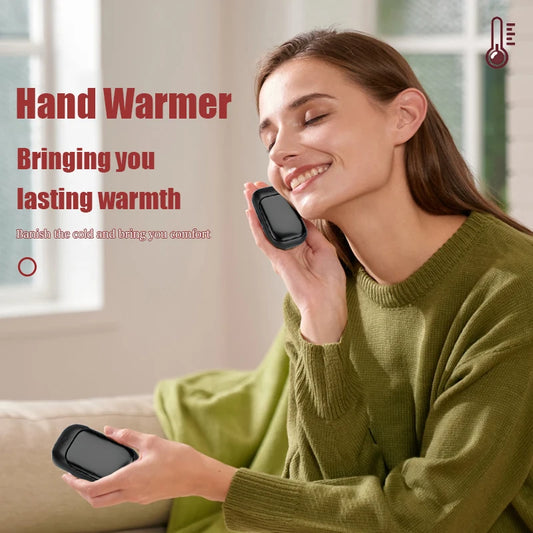 Magnetic Rechargeable Hand Warmers (2-Pack) - Fast Heating, 3 Heat Levels, Pocket Size
