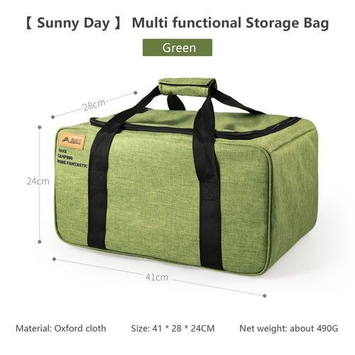 BISINNA Outdoor Camping Bag 26L Folding Gas Tank Storage Bag Picnic