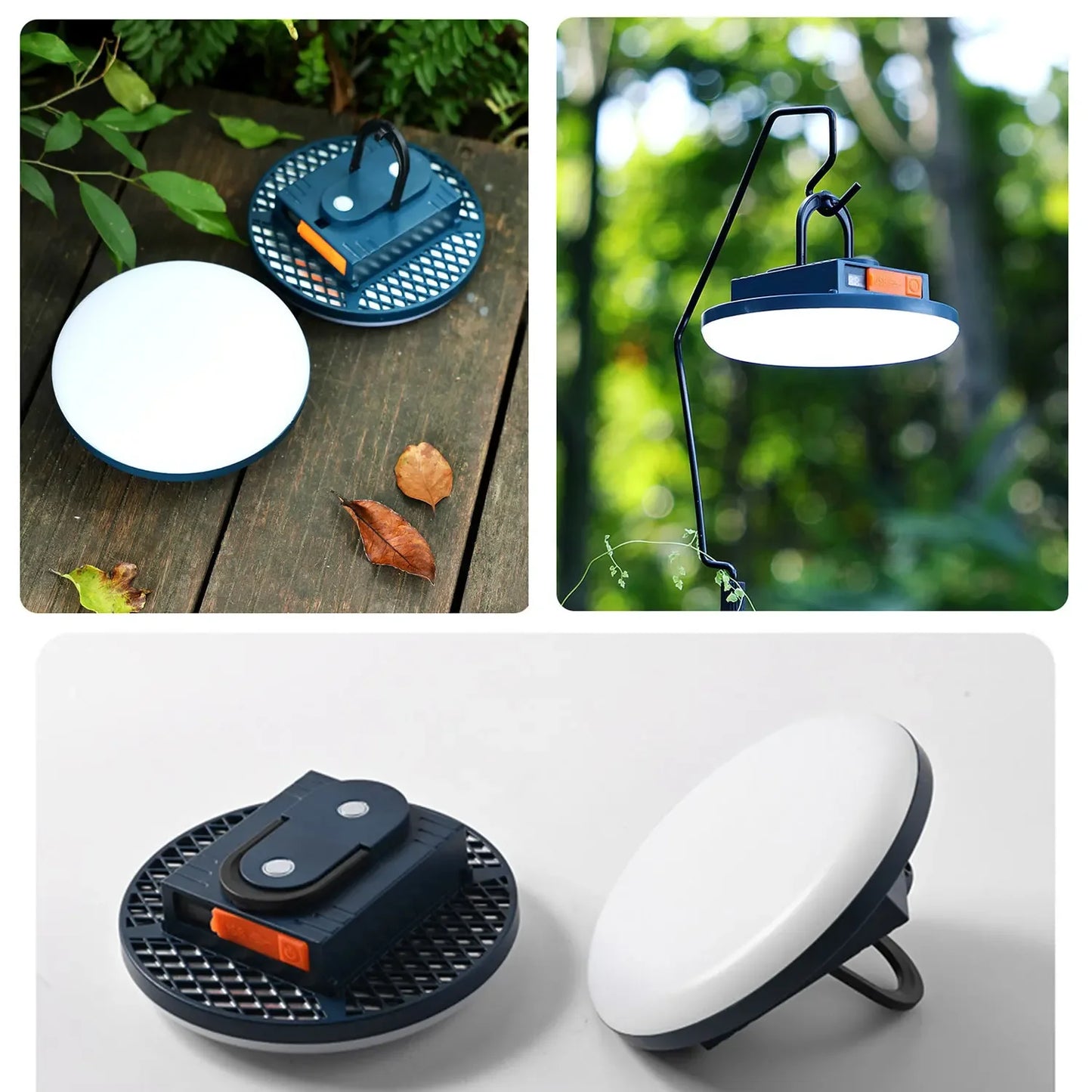 Portable Rechargeable Powerful Light Camping Lantern with Magnet