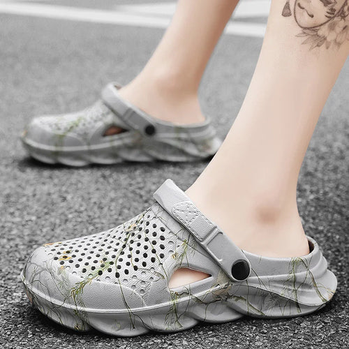 Plus Size 47 Classic Clogs Summer Men's Sandals Outdoor Garden