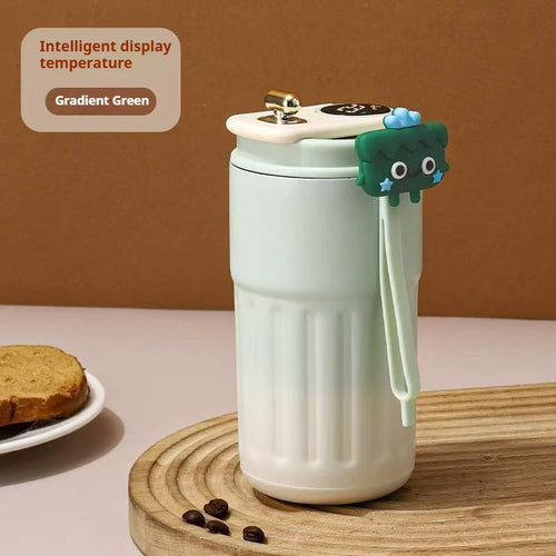450ML Stainless Steel Thermo Water Bottle LED Temperature Display