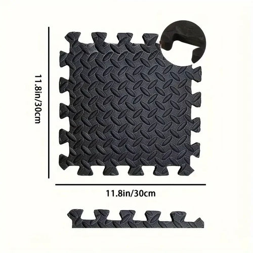 8/16 Pcs Foam Fitness Non Slip Yoga Mat Fitness Floor Tile Protection