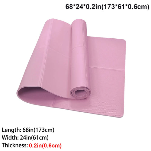 Foldable Yoga Mat Eco Friendly EVA Folding Travel Fitness Exercise Mat