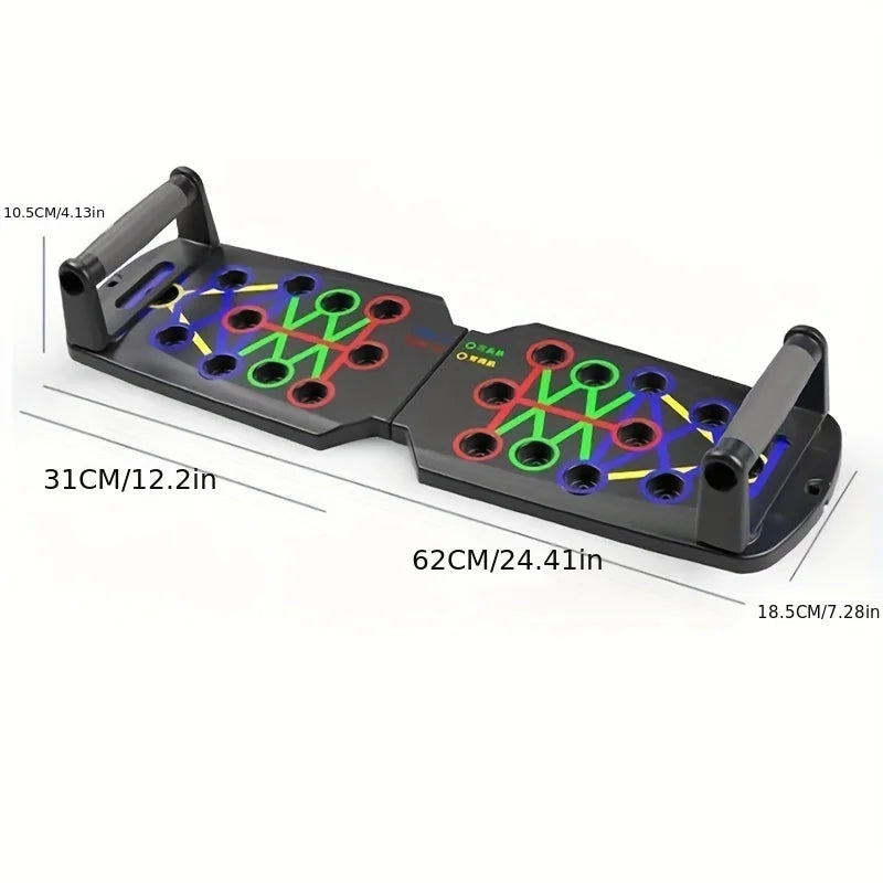 Push-up Board Set Portable Multifunctional Push-up Bar Foldable