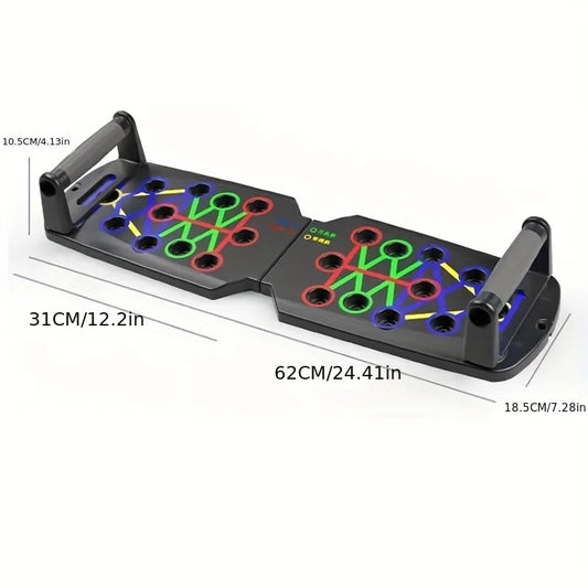 Push-up Board Set Portable Multifunctional Push-up Bar Foldable