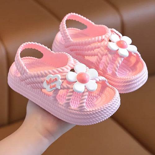 2025 New Children's Slippers Summer Girls and Boys Bathroom Home Anti