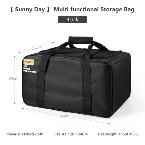 BISINNA Outdoor Camping Bag 26L Folding Gas Tank Storage Bag Picnic