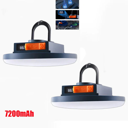 Portable Rechargeable Powerful Light Camping Lantern with Magnet