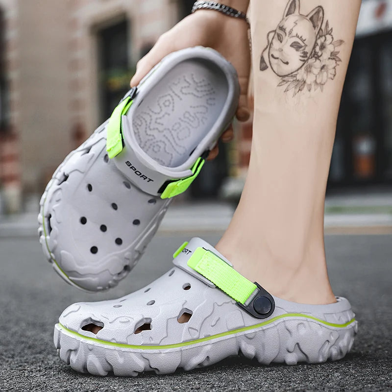 Men's Sandals Summer Clogs Non Slip Beach Trend Casual Sandals