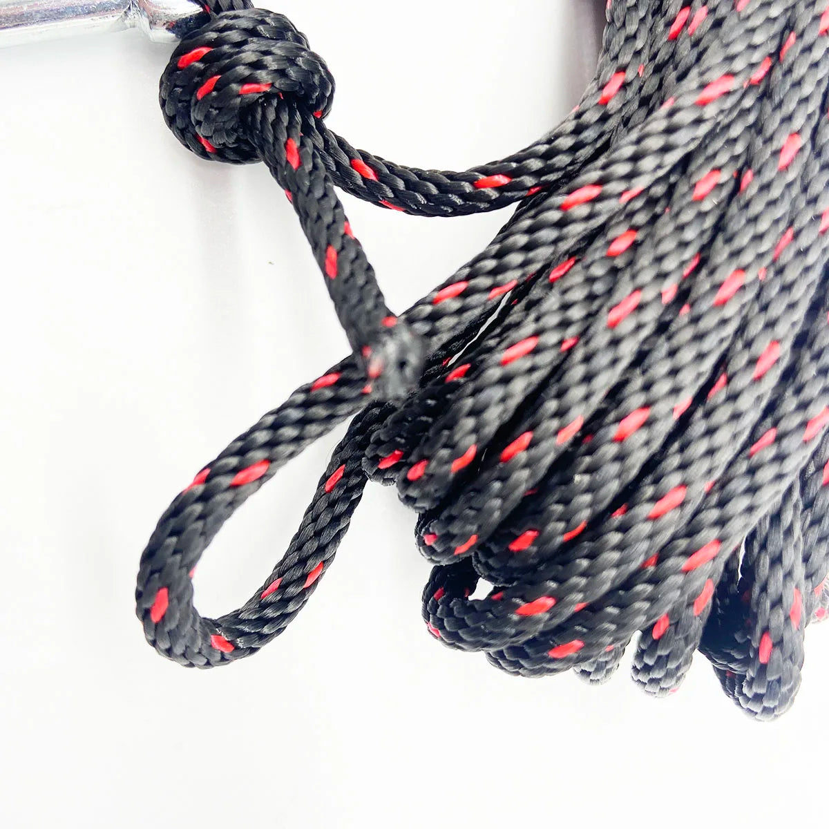 4mm Camping Tent Tie Down Rope Tightener Fastening Pulley Ratchet