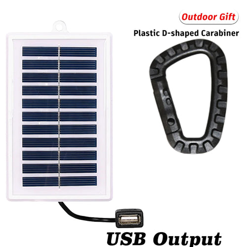 1/2PCS Portable Solar Charger Portable Solar Charger-USB Output for