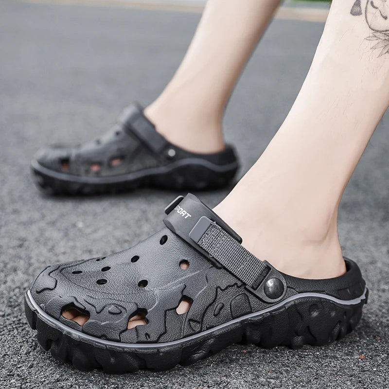 Men's Sandals Summer Clogs Non Slip Beach Trend Casual Sandals