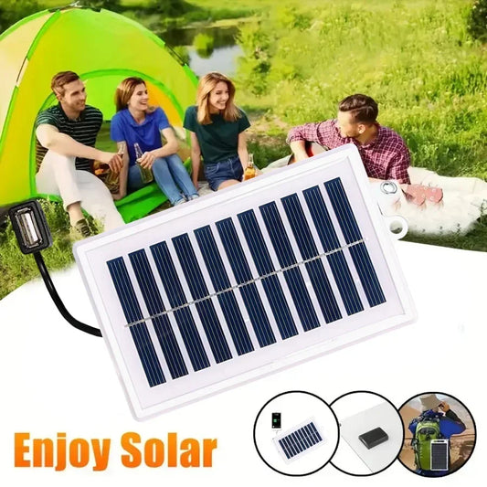 1/2PCS Portable Solar Charger Portable Solar Charger-USB Output for
