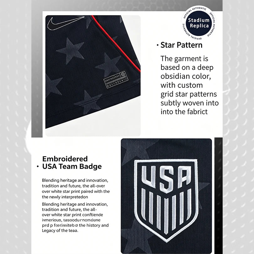 Nike Dri-FIT Unisex 2026 World Cup USA Away Fan Version Quick-Dry
