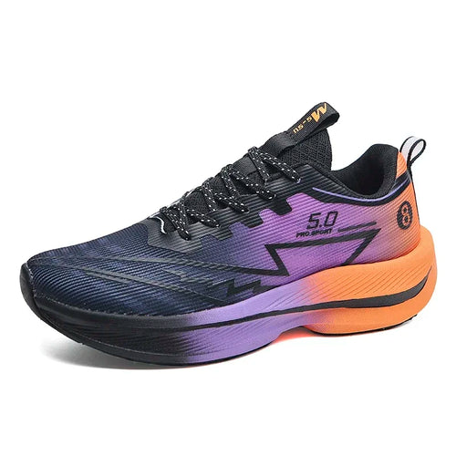 Brand Men's Carbon Plate Running Shoes Soft Cushion Shock Absorbing