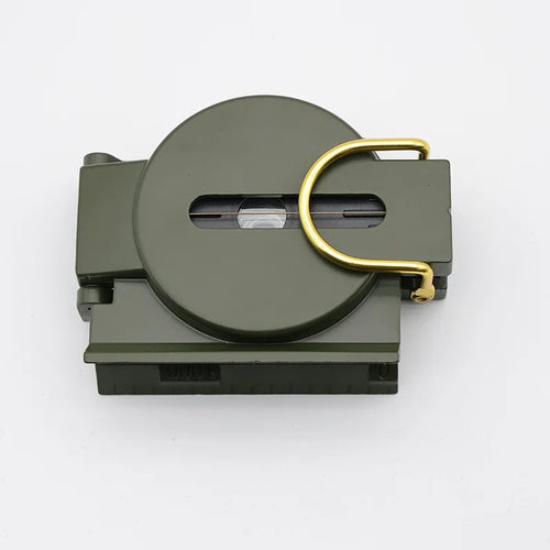 Outdoor Survival Compass Mountaineering Camping Plastic Military Green