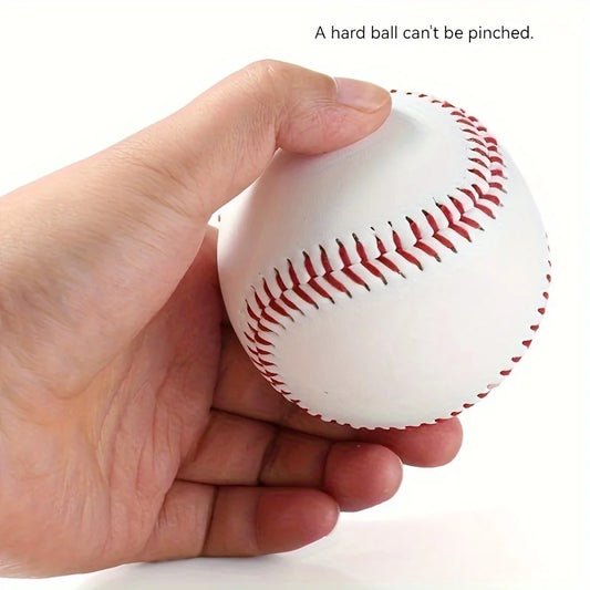 1pc 9# Hard Training Ball, Suitable For Baseball Pitching Practice