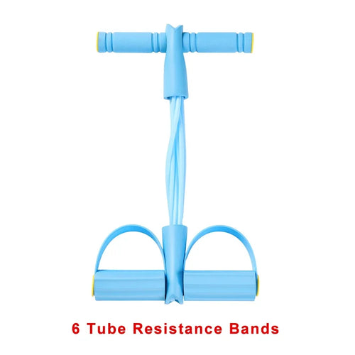 4-Level Resistance Band Tensioner with Non-Slip Handles - Home Fitness