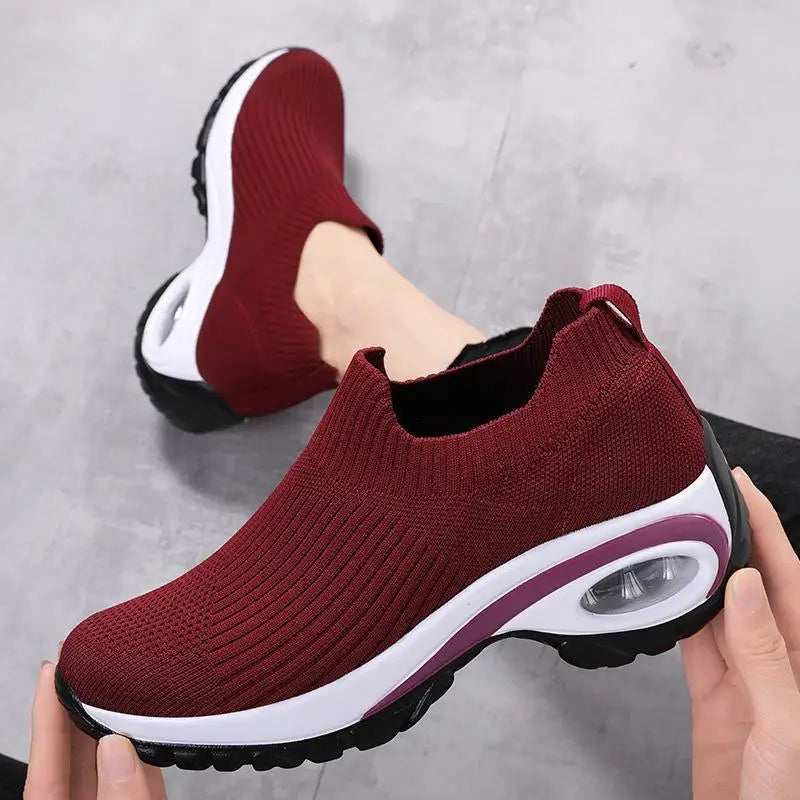 2026 Summer New Women Fashion Casual Sport Shoes Wedge Platform