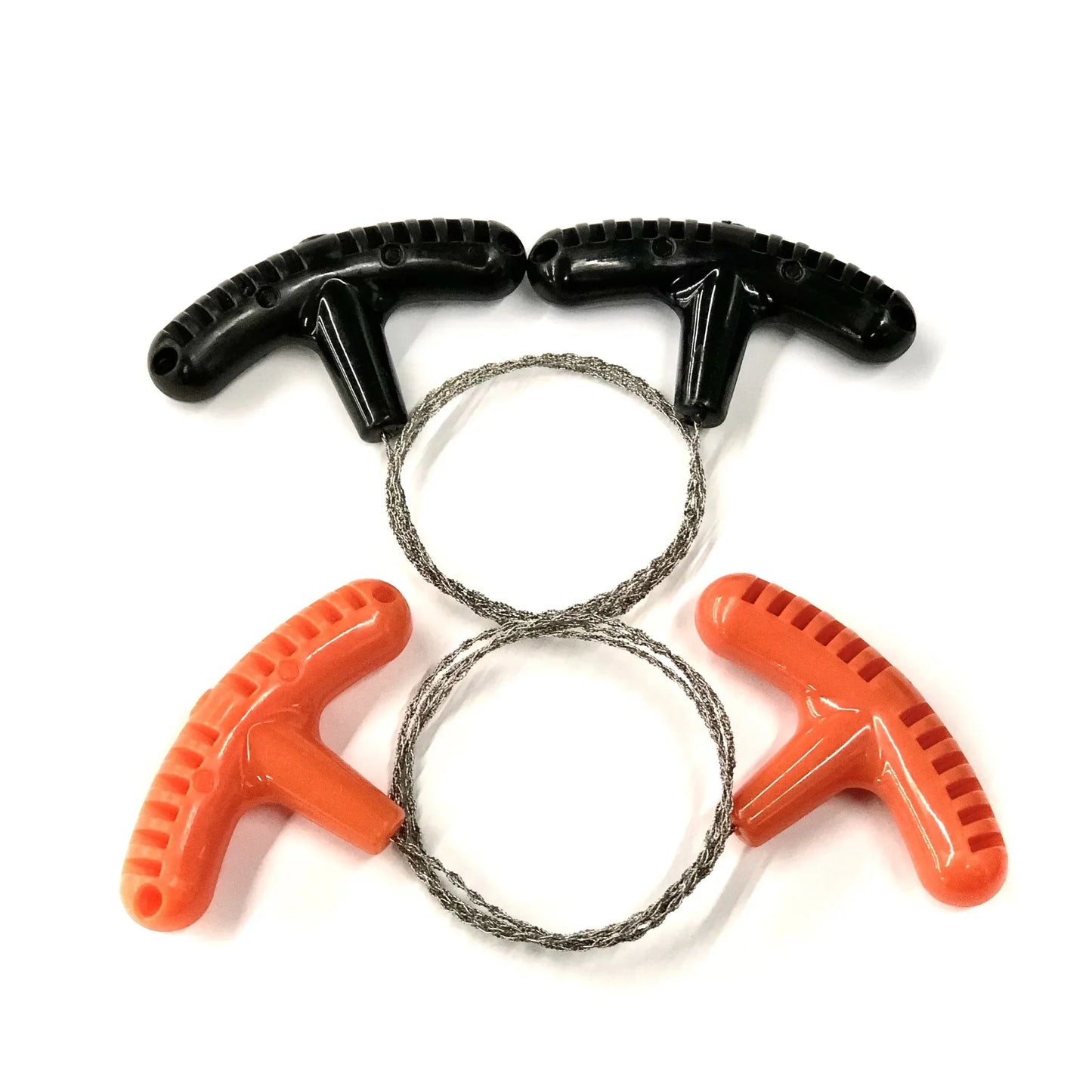 Portable Stainless Steel Wire Saw with Finger Handle Outdoor Camping