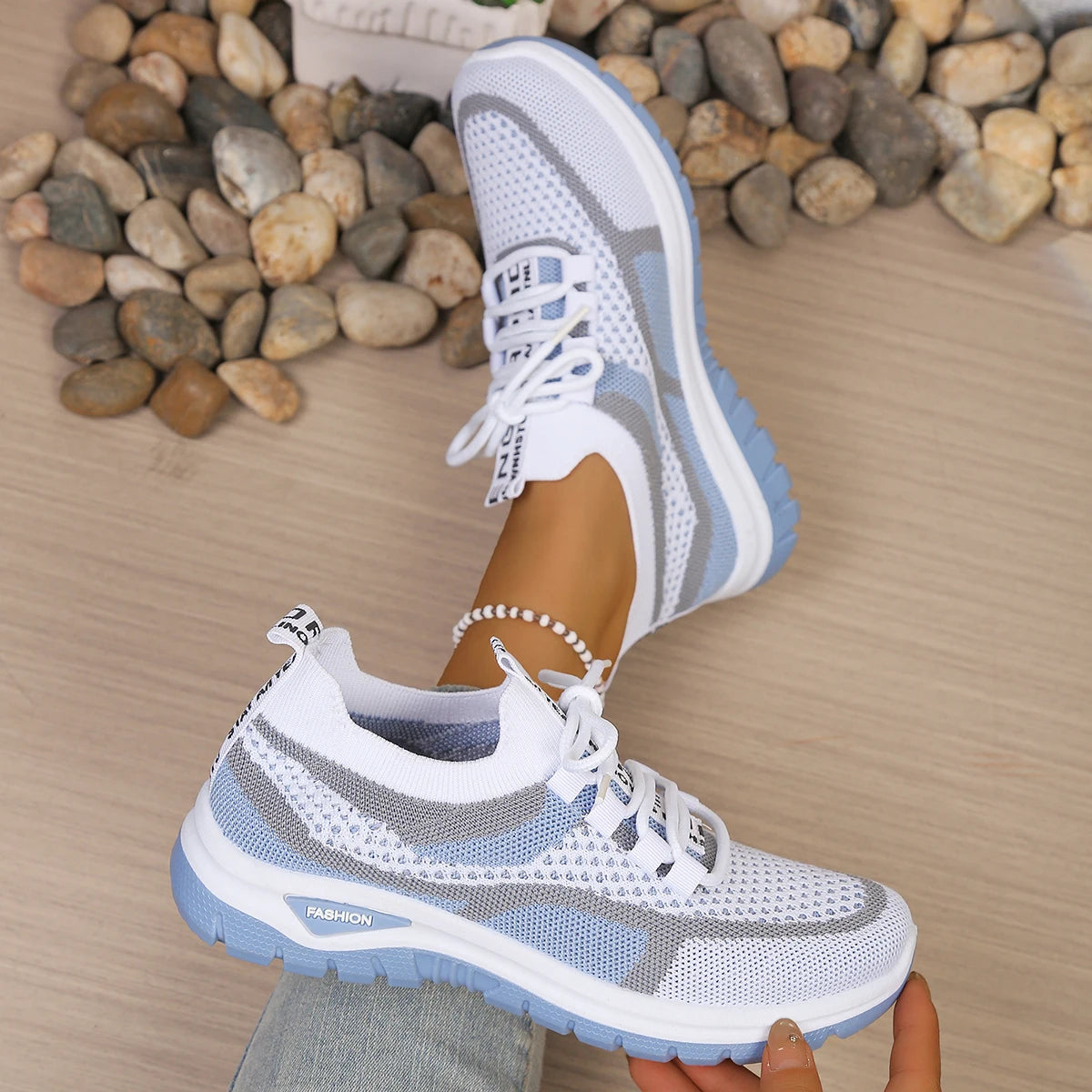 Women's shoes summer 2026 casual sneaker new style two-color single