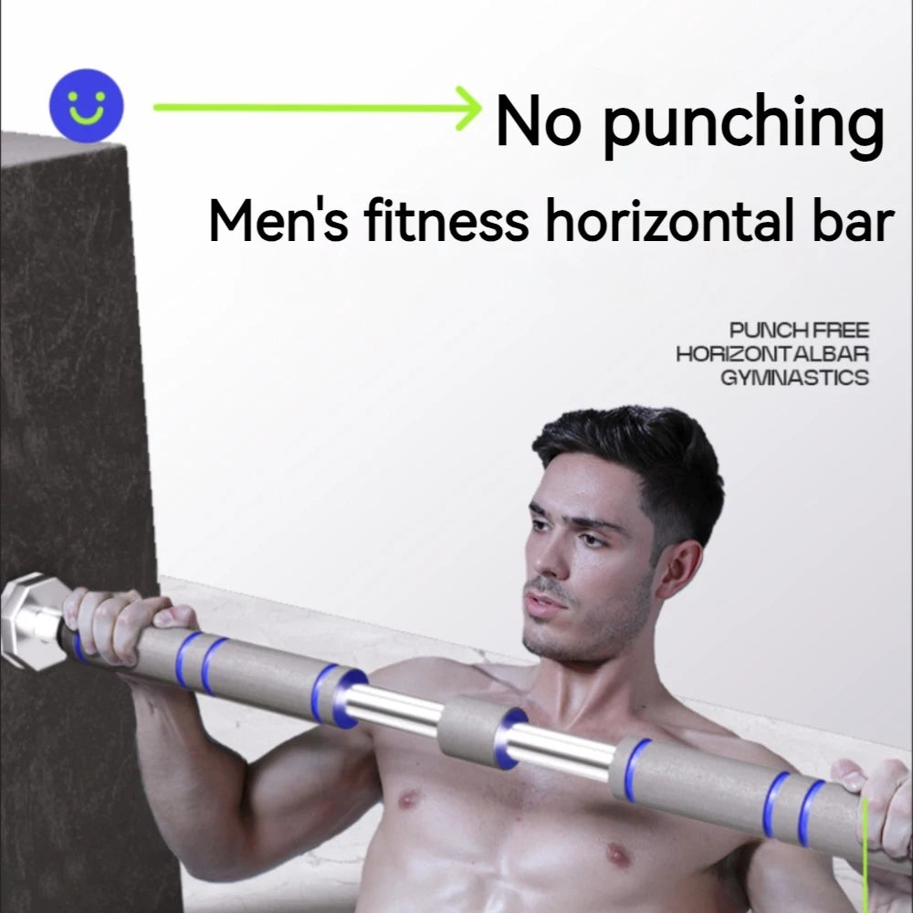 Telescopic Doorway Pull Up Bar Non-Slip Chin-Up Fitness Equipment
