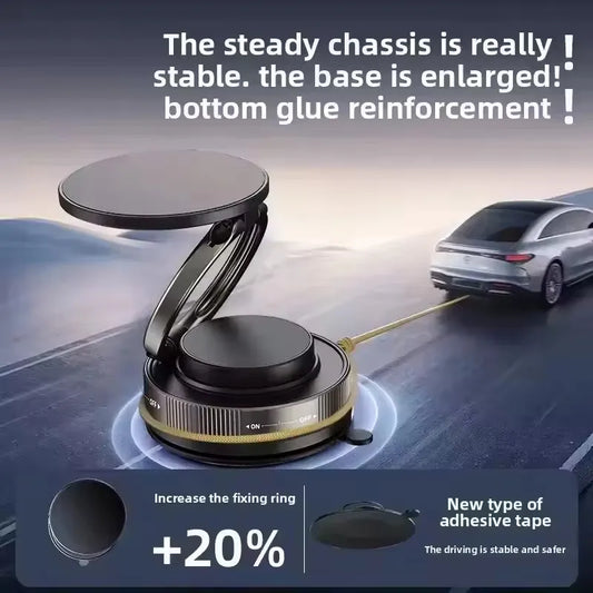 T30 Vacuum Magnetic Phone Holder Stand, for  Suction Cup Phone