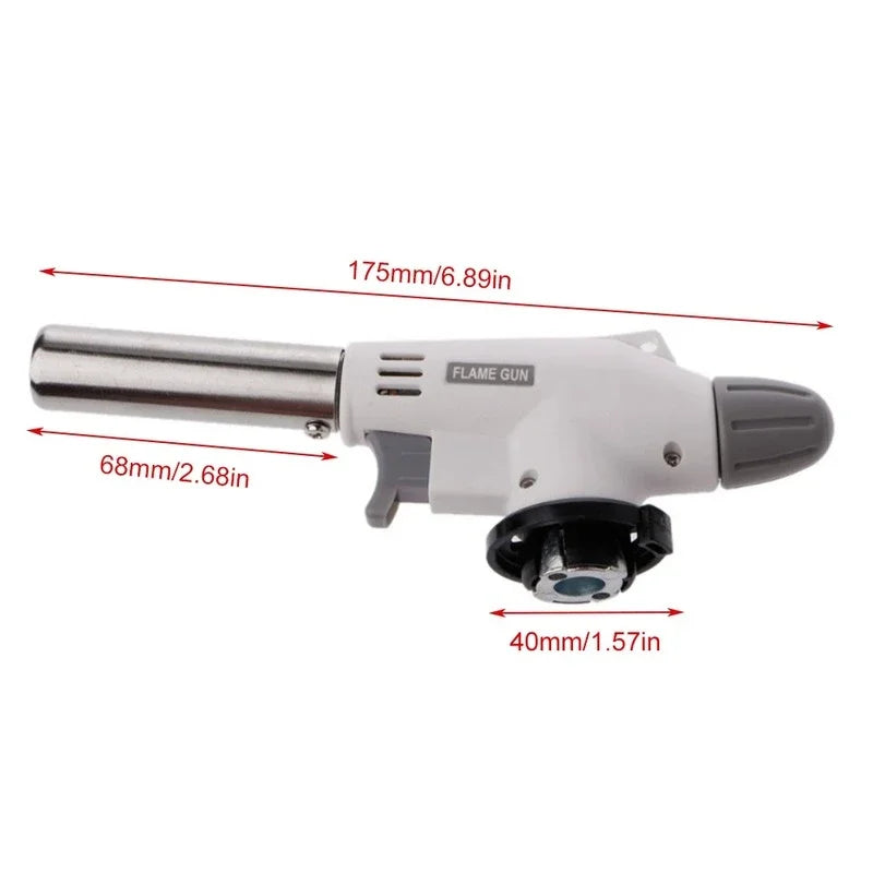 Camping Baking Barbecue Gas Torch Welding Fire Maker Lighter Butane