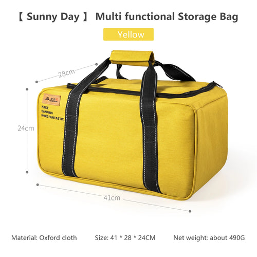 BISINNA Outdoor Camping Bag 26L Folding Gas Tank Storage Bag Picnic