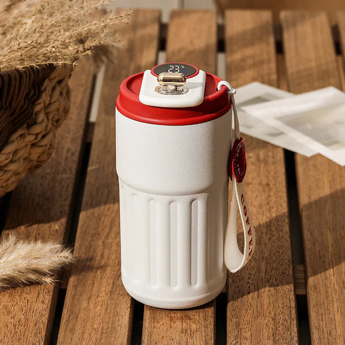 450ML Stainless Steel Thermo Water Bottle LED Temperature Display