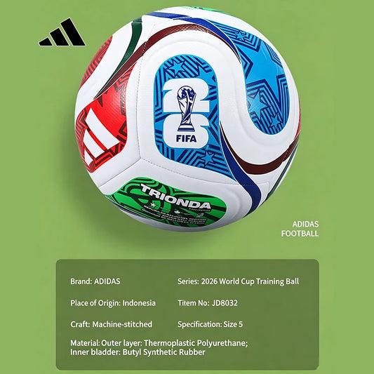 Adidas WC TRN TRIONDA 2026 FIFA World Cup Size 5 Training Soccer Ball