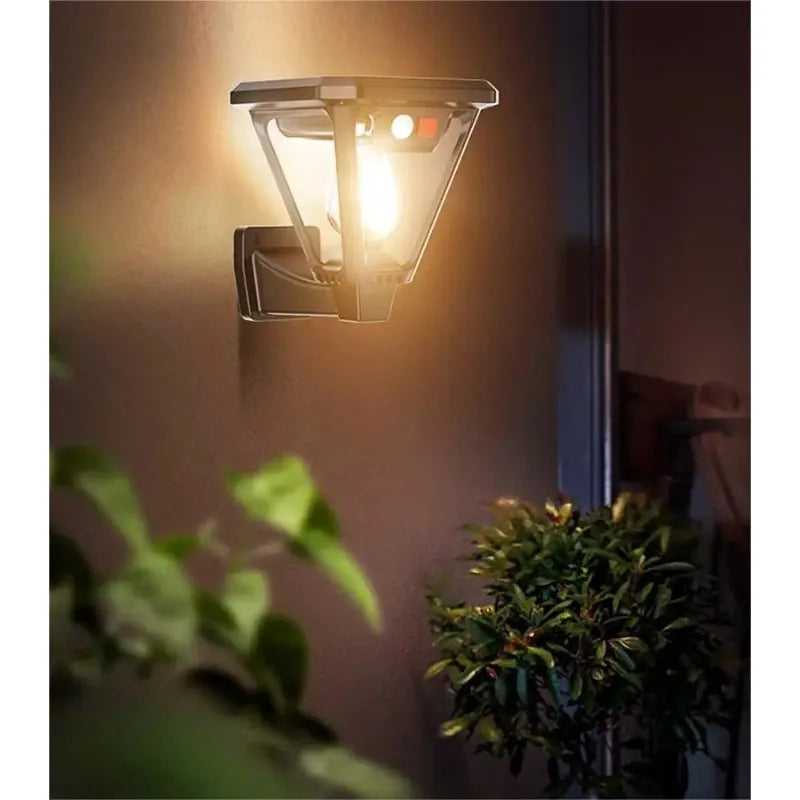 Solar Motion Sensor Light Outdoor LED Waterproof Lawn Street Garden