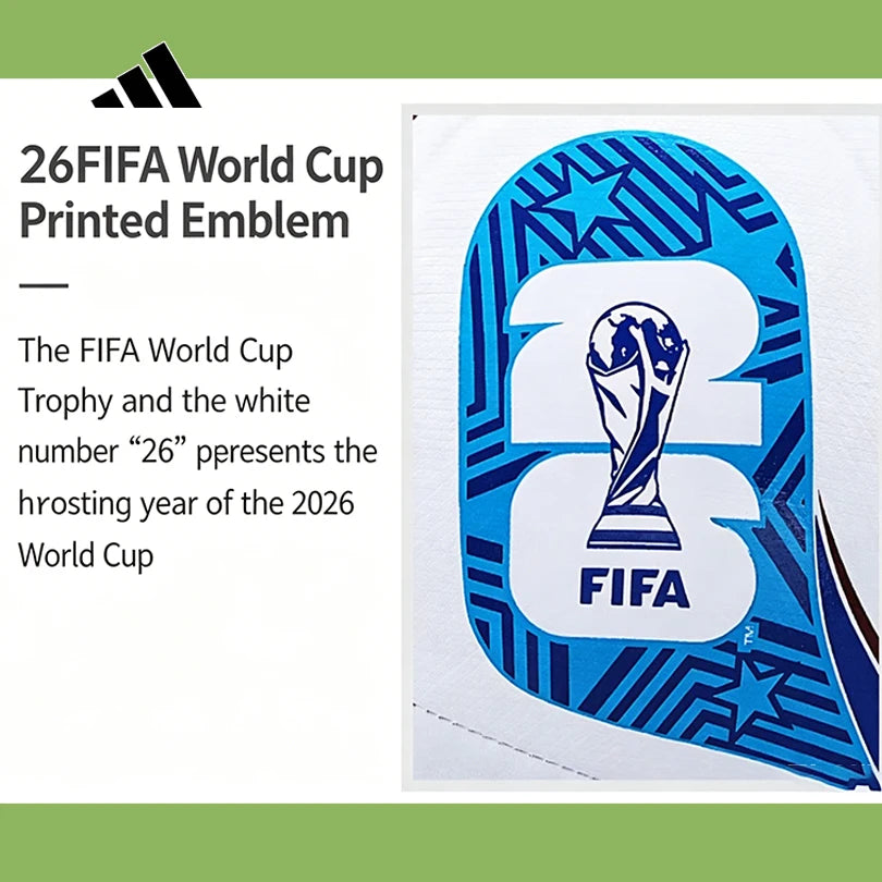 Adidas WC TRN TRIONDA 2026 FIFA World Cup Size 5 Training Soccer Ball