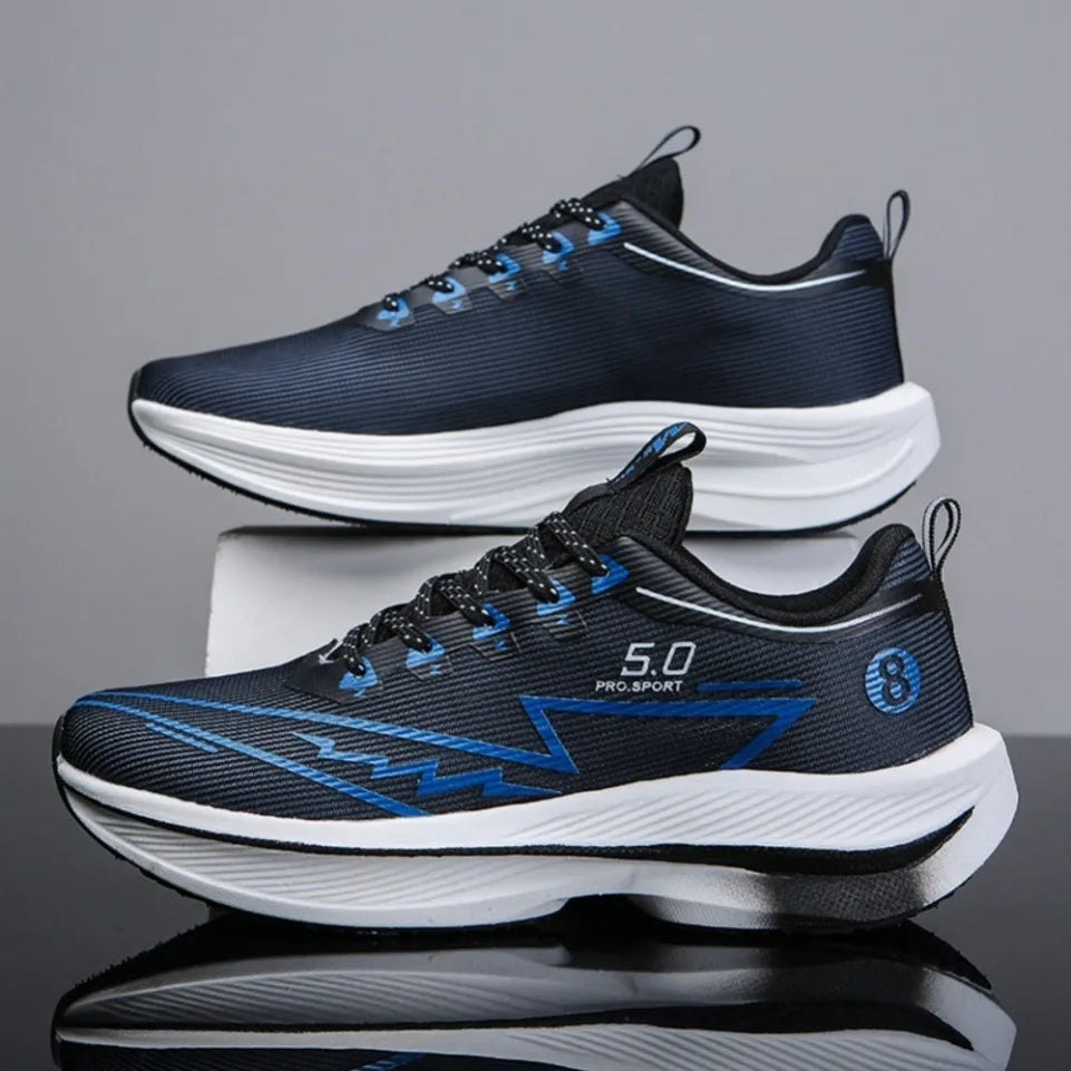 Brand Men's Carbon Plate Running Shoes Soft Cushion Shock Absorbing